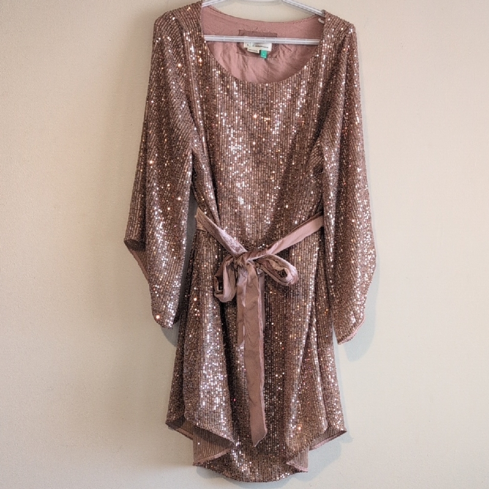Anthropologie Mauve Textured Top